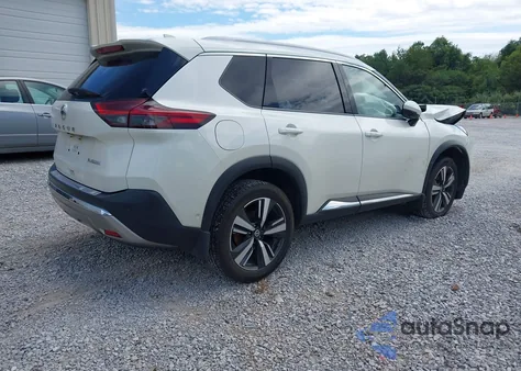2021 Nissan Rogue Platinum Fwd from USA, damaged, VIN JN8AT3DC2MW106426